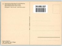 sign. Segantini Maienalp Ziegen Schw. Nationalliga für Krebsbekämpfung Segantini, G. Künstlerkarte