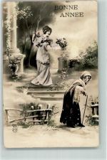 Frau P.H. Paris 277 Neujahr 1913