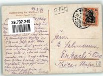 02739 O8719 Walddorf , OL 1920 Gebrauchsspuren Gasthaus Kottmarberg Aussichtsturm Spreequelle