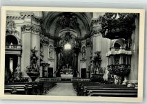 36037 W6400 Fulda 1956 Foto AK Kirche innen