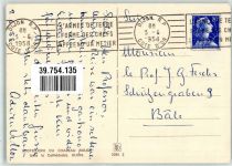 21000 Dijon 1958 Künstlerkarte Hotel du Chapeau Rouge Kirche