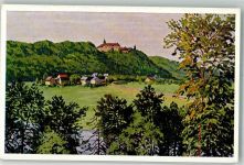 09577 O9381 Lichtenwalde Künstlerkarte sign. Prätorius Schloss