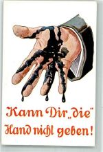 Humor Kann dir die Hand nicht geben CA u. Co No. 4241 Tintenfass