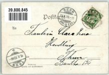 Verlag Max Marcus No. 540 Dienstmädchen 1899 Gebrauchsspuren