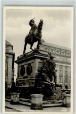 Stockholm Foto AK Denkmal Gustaf II Adolfs