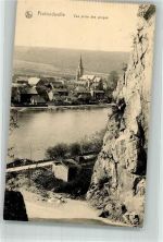 Profondeville 1915 - Kirche Feldpost WK I 24. Inf.Div.