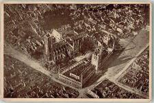 Ypres Ypern / Ieper Foto AK Fliegeraufnahme Feldpost WK I 19.Res.Div.