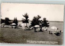 Toronto 1957 Foto AK Hotel Belvedere Luftpost Ort lt. Stempel