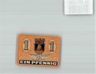 07937 O6570 Zeulenroda 1920 Notgeldschein 1 Pfennig Rathaus