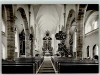 92237 W8458 Sulzbach-Rosenberg Foto AK Kath. Kirche Inneres