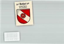 92345 W8435 Dietfurt a d Altmühl Vignette Wappenmarke Kaffee Hag