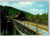 Dampflok Wutachbrücke Eisenbahn Foto AK