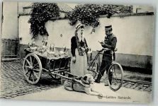 Laitiere flamande Polizei Kontrolle Verlag Nels Serie Laitjere Nr. 2 Hundekarren 1914