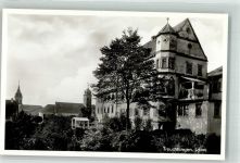 91757 W8830 Treuchtlingen Foto AK Schloss Turm Kirche
