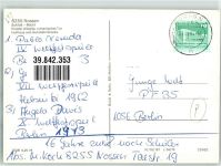 01683 O8255 Nossen - Schloss Markt Kloster Altzella Huthaus