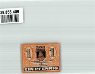 07937 O6570 Zeulenroda 1920 Notgeldschein 1 Pfennig Rathaus