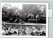 36341 W6420 Wallenrod FOTO KEINE AK Brunnen Bank Ort handschriftlich Foto Original aus Archiv eines Ansichtskartenverlags