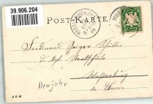 Glückwunsch Schwein 1899 Prägedruck