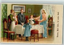 Frau Kinder Jesus Beten ML Serie 168 Religion Gebrauchsspuren