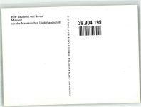 Herr Leuthold von Seven Pferde Falke Frau Wappen Minnesänger