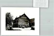 87549 W8977 Rettenberg , Oberallgäu FOTO KEINE AK Gasthaus Auto Ort handschriftlich Foto Original aus Archiv eines Ansichtskartenverlags