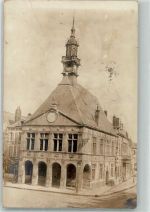 71260 Peronne 1916 Gebrauchsspuren Feldpost WK I 26.Inf.Div. Ort handschriftlich