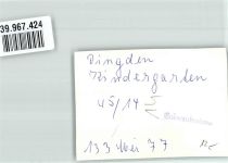 46499 W4236 Dingden FOTO KEINE AK Kindergarten Ort handschriftlich