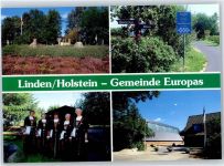25791 W2241 Linden , Holst - Parkpartie, Trachten, Ortspartie