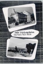 07426 O6821 Oberhain - FDGB Erholungsheim Oberhain, Kirche, Ortsansichtansicht