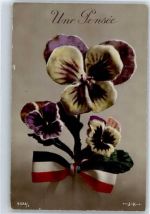 Verlag JK Nr. 9584 , Blüten Patriotik WK I, Frankreich
