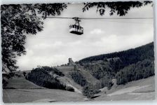 09484 O9312 Oberwiesenthal - Blick nach den Sprungschanzen