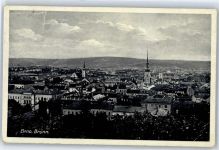 Brno Brünn - Totalansicht, Luftansicht