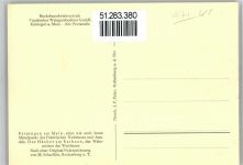 97318 W8710 Kitzingen - Friedenskirche, Nach einer Original-Federzeichnung von M. Schaeflein