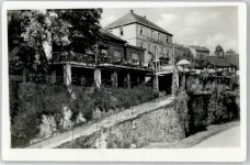 09328 O9291 Rochsburg - Gaststätte, Muldenschlösschen, Terrasse