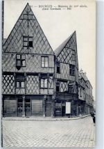18000 Bourges - Strassenecke Platz Gordanie Geschäft