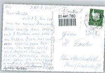 63500 W6453 Seligenstadt , Hess 1961 - Kirche