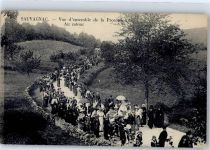 16310 Sauvagnac - Vue d ensemble de la Proccesion Au retour