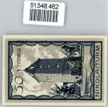 Neustettin Szczecinek 1921 Notgeldschein 50 Pfennig 1921