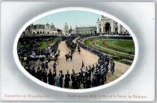 Brüssel Bruxelles 1910 Ausstellung