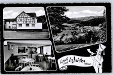 64689 W6149 Wahlen , Odenw - Gasthaus Pension Zum Weisses Ross