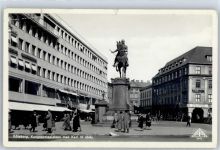 Göteborg - Kungsportsplatsen med Karl IX staty