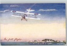 sign. Clarkson, G. T. Schwarz-Weiß-Rot Tucks Ak Oilette 3101 Flugzeuge WK I Künstlerkarte