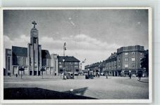 Hradec Kralove Königgrätz 1943 - Kirche Prager Vorstadt
