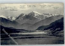 36050 Bolzano Vicentino - Bergkette mit Schrötterhorn Königspitze Schneeglocke