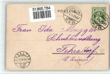 Haflinger Hund Pferd 1904 Künstlerkarte