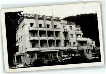 Trencsenteplic Trentschin-Teplitz Foto AK Hotel Luxor
