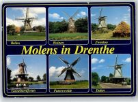 7751 Dalen - Windmühle Beilen Ruinen Zweeloo