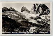Adamekhütte 1929 - Berghütte Hüttenstempel Mitterspitz Thörstein DAchstein