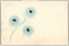 geritzt Blumen Handgemacht