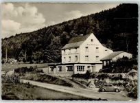 67471 W6738 Appenthal 1956 Foto AK Gasthaus Pension Zum Waldwinkel VW Käfer